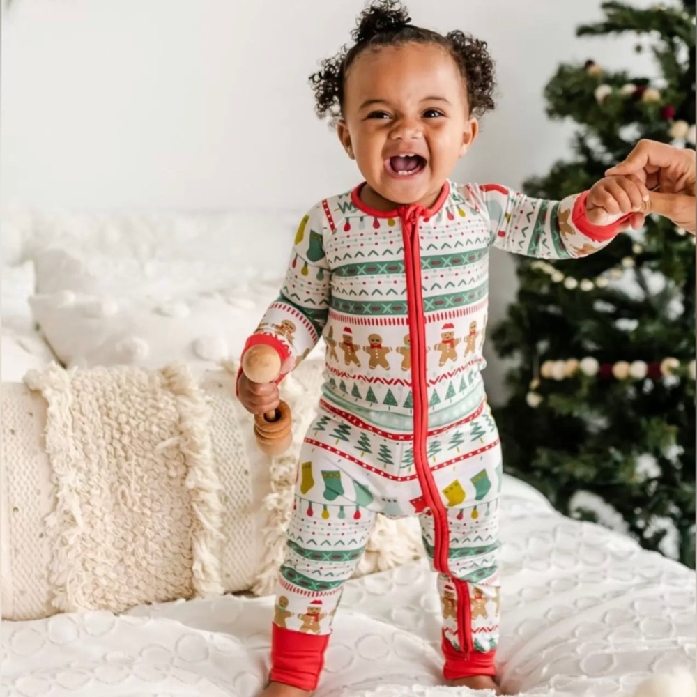 Little sleepies 3T holiday 2022 zippie pajamas
